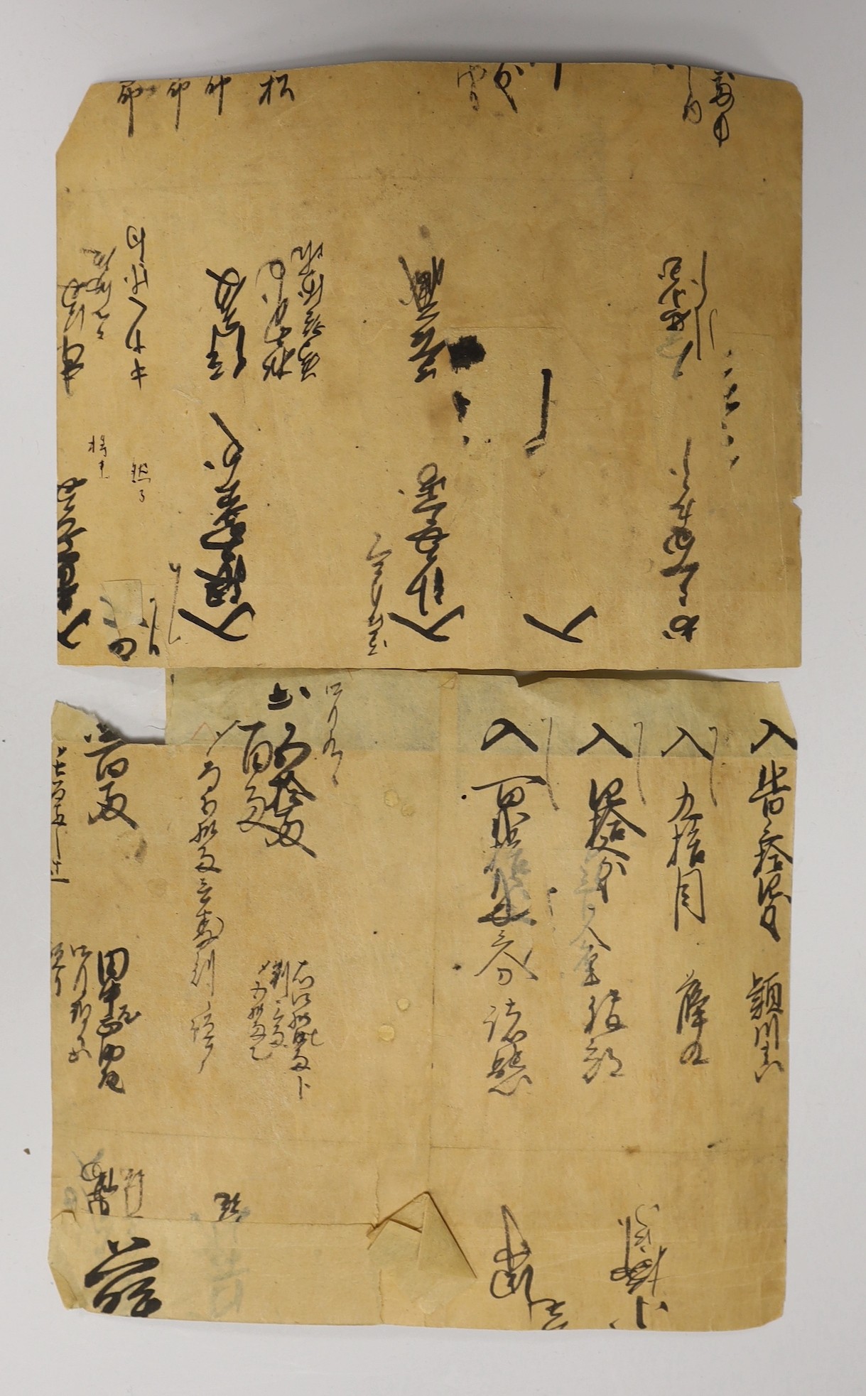 Three Japanese woodblock prints, two after Hiroshige